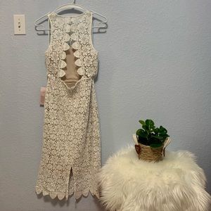 NWT BHLDN lacy white dress